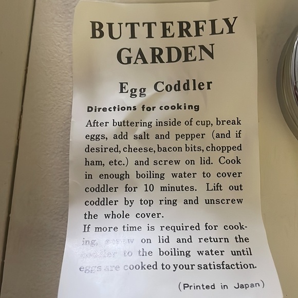 Lenwile China egg coddler - Picture 4 of 5